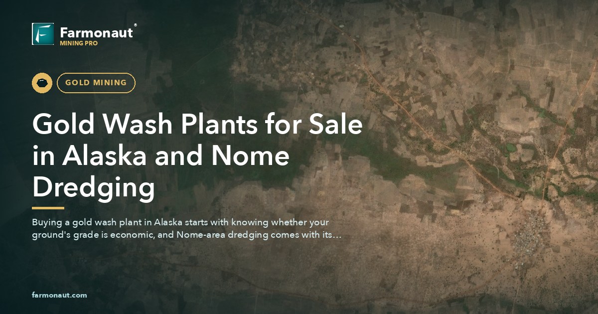 Gold Wash Plants For Sale In Alaska And Nome Dredging