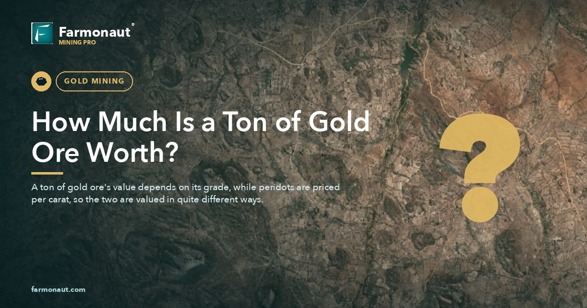 How Much Is A Ton Of Gold Ore Worth?
