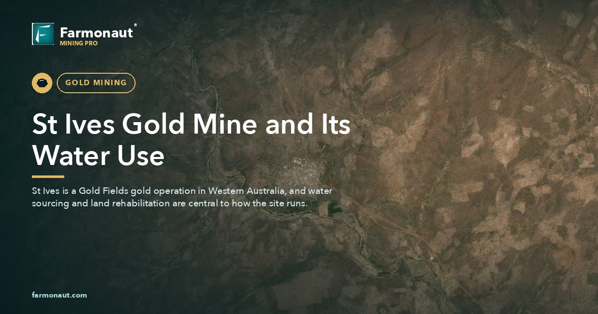 St Ives Gold Mine And Its Water Use