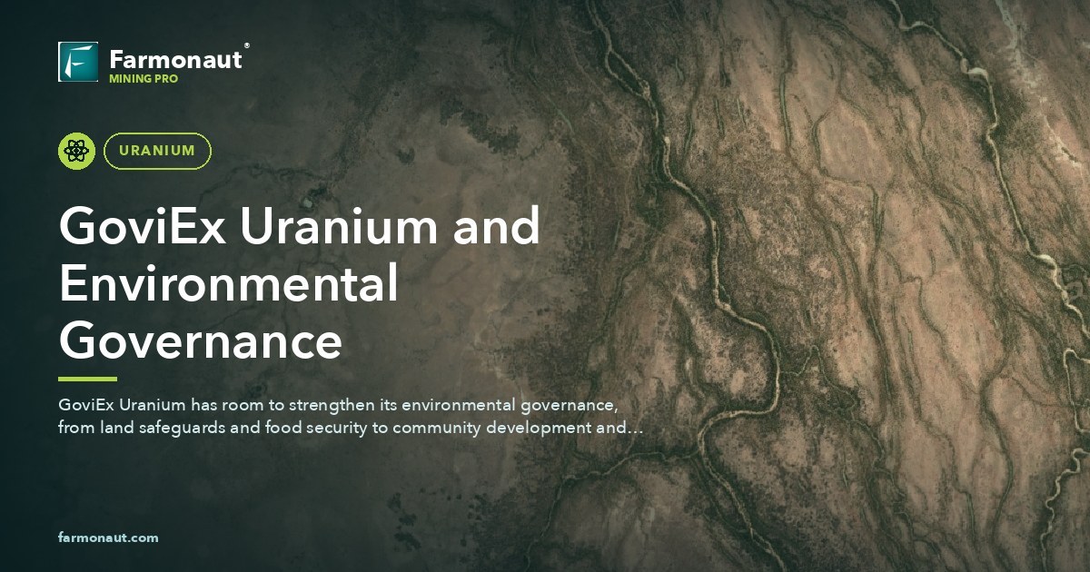 Goviex Uranium And Environmental Governance
