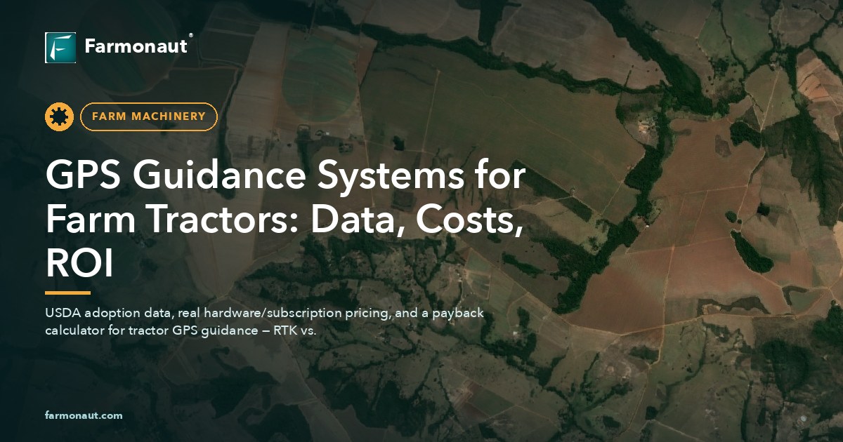 Gps Guidance Systems For Farm Tractors: Data, Costs, Roi