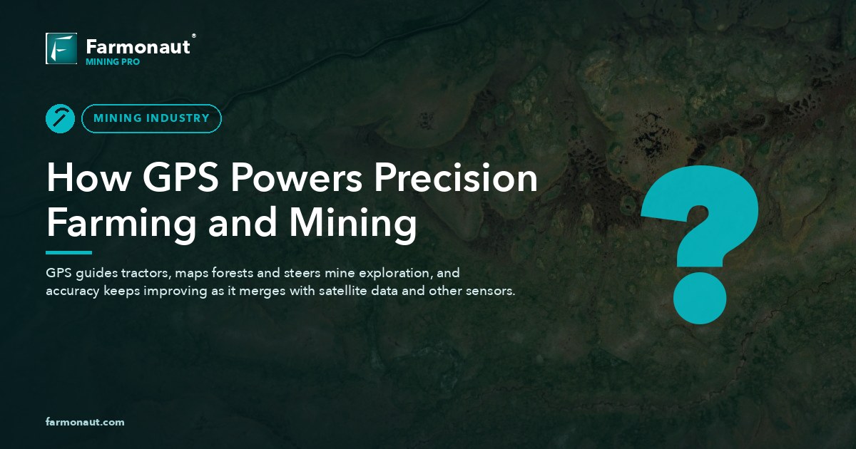 How Gps Powers Precision Farming And Mining