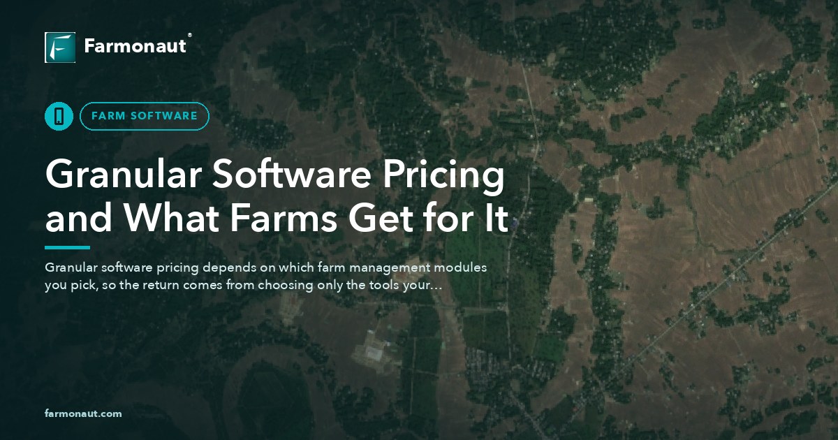 Granular Software Pricing And What Farms Get For It
