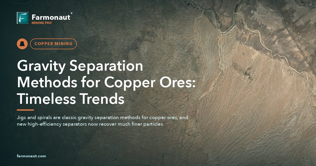 Gravity Separation Methods For Copper Ores: Timeless Trends 199 Gravity Separation Methods For Copper Ores: Timeless Trends