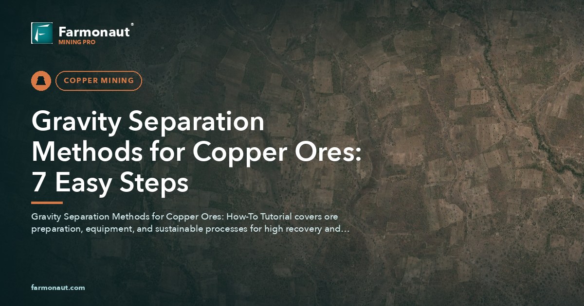Gravity Separation Methods For Copper Ores: 7 Easy Steps