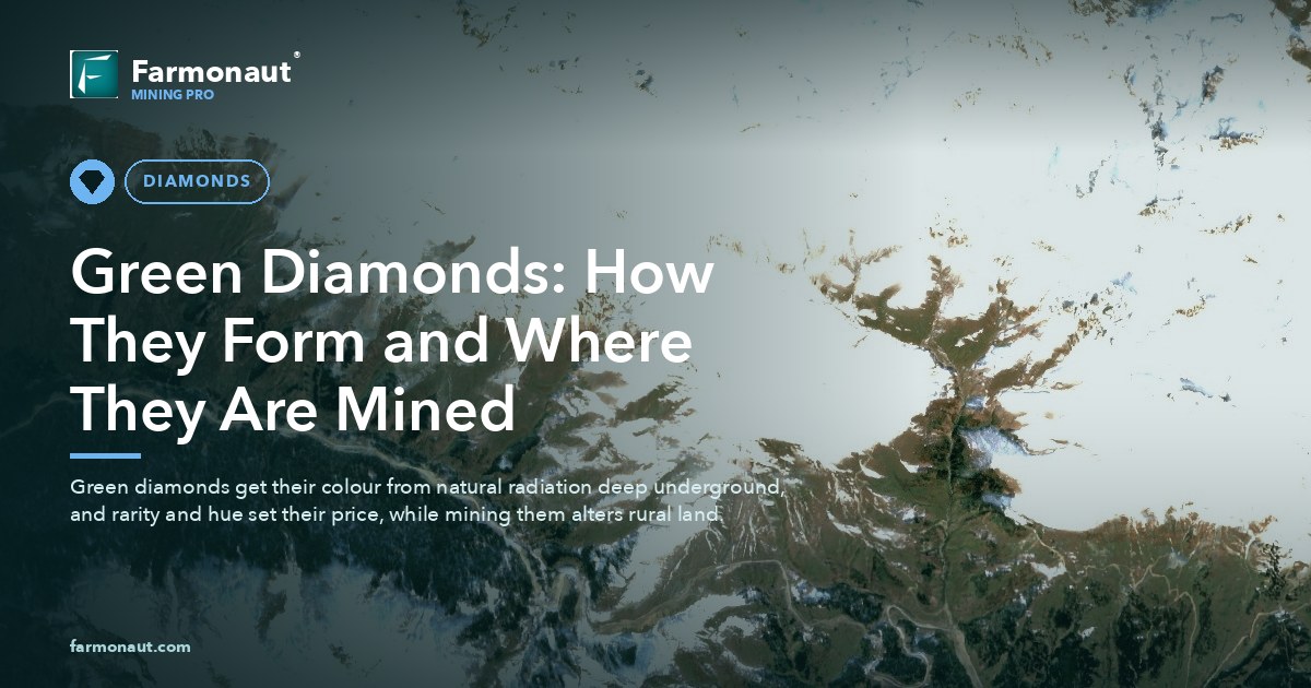 Green Diamonds: How They Form And Where They Are Mined