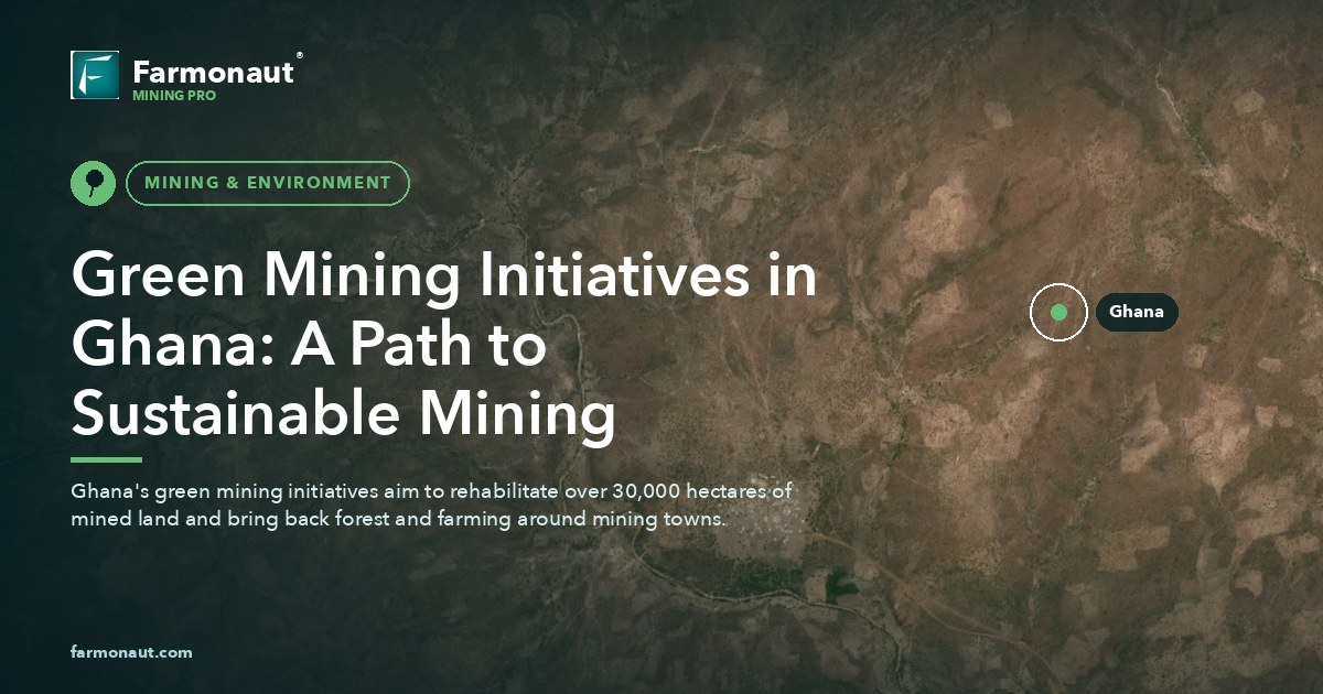 Green Mining Initiatives In Ghana: A Path To Sustainable Mining