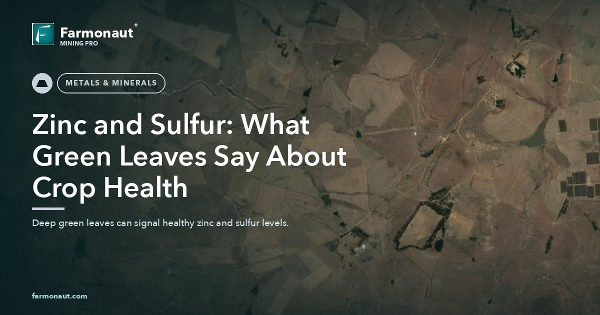 Zinc And Sulfur: What Green Leaves Say About Crop Health