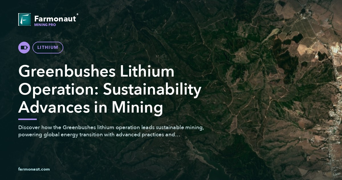 Greenbushes Lithium Operation: Sustainability Advances In Mining