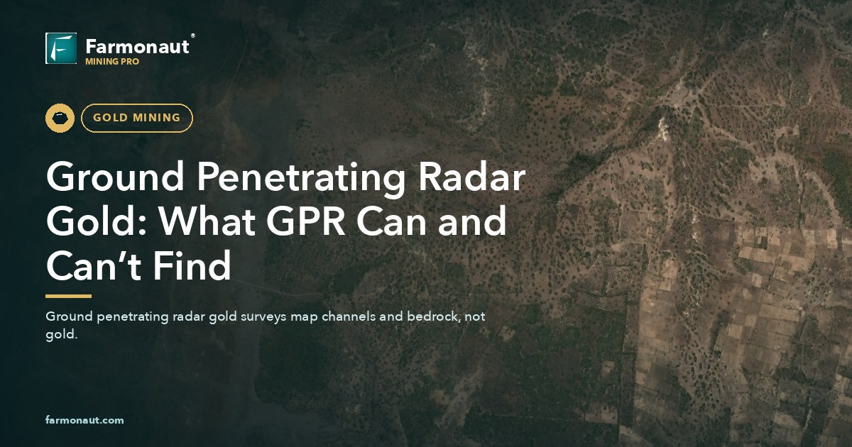 Ground Penetrating Radar Gold: What Gpr Can And Can’t Find