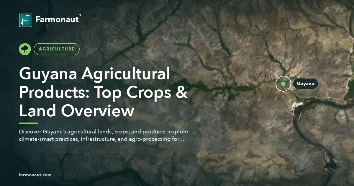 Guyana Agricultural Products: Top Crops &Amp; Land Overview