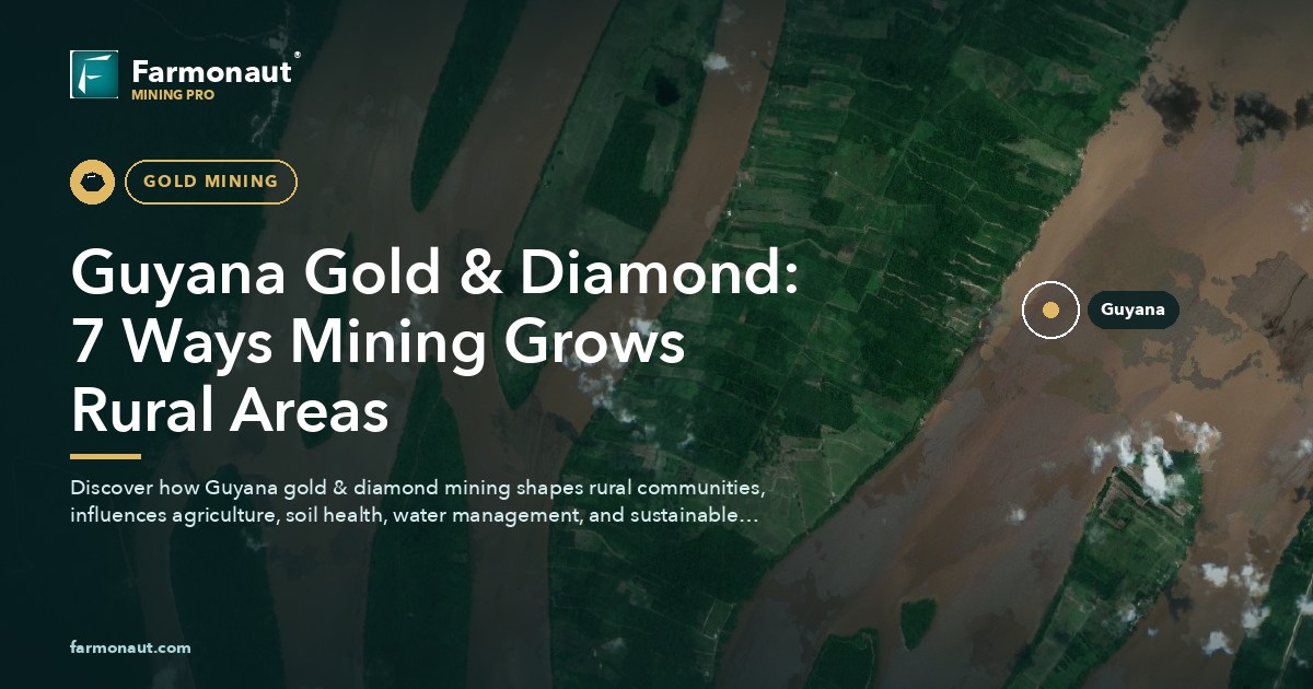 Guyana Gold &Amp; Diamond: 7 Ways Mining Grows Rural Areas