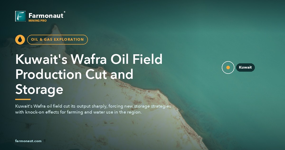 Kuwait'S Wafra Oil Field Production Cut And Storage