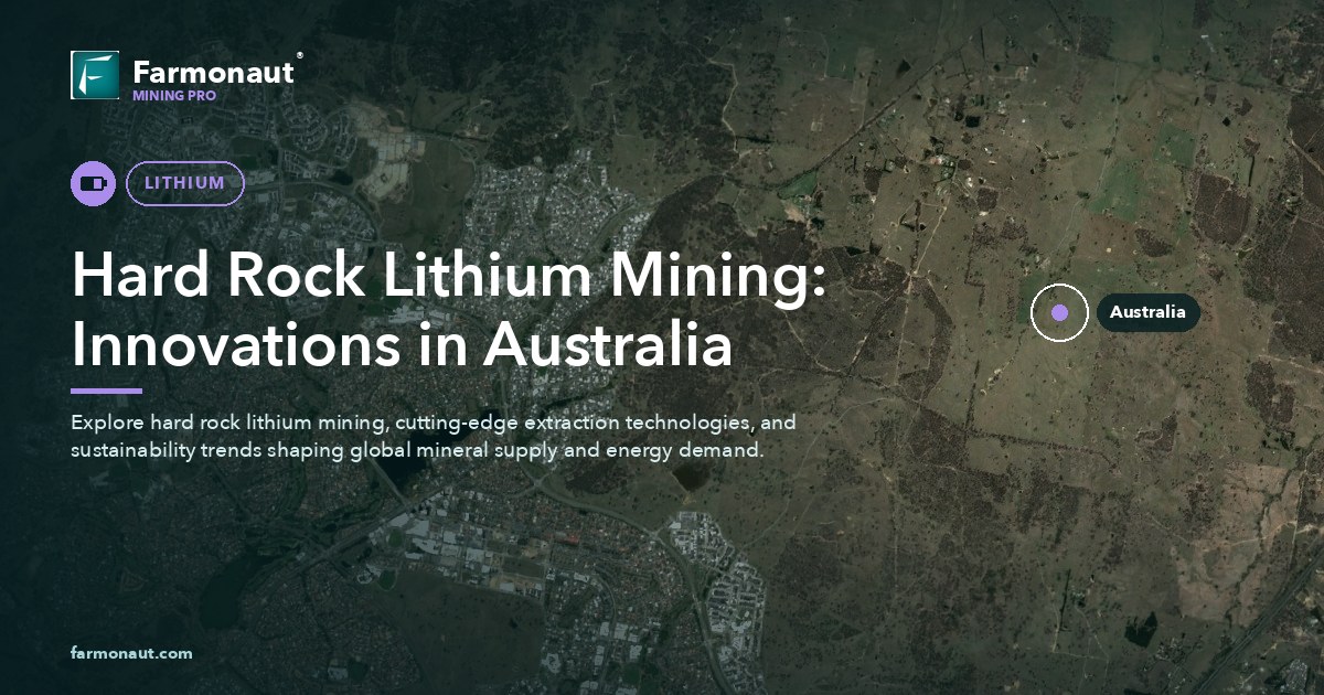 Hard Rock Lithium Mining: Innovations In Australia