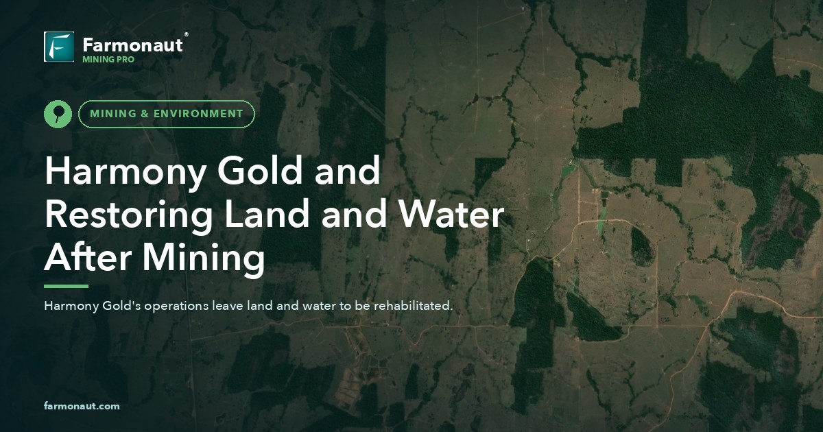 Harmony Gold And Restoring Land And Water After Mining