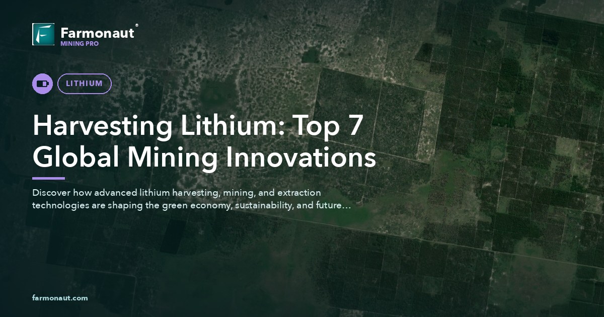 Harvesting Lithium: Top 7 Global Mining Innovations