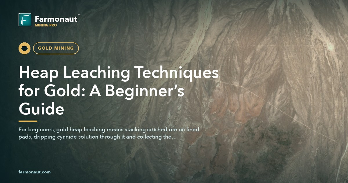 Heap Leaching Techniques For Gold: A Beginner’s Guide