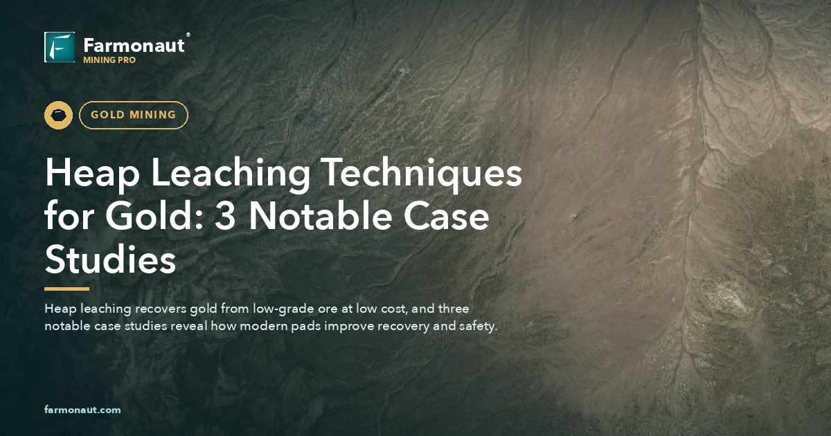 Heap Leaching Techniques For Gold: 3 Notable Case Studies 145 Heap Leaching Techniques For Gold: 3 Notable Case Studies