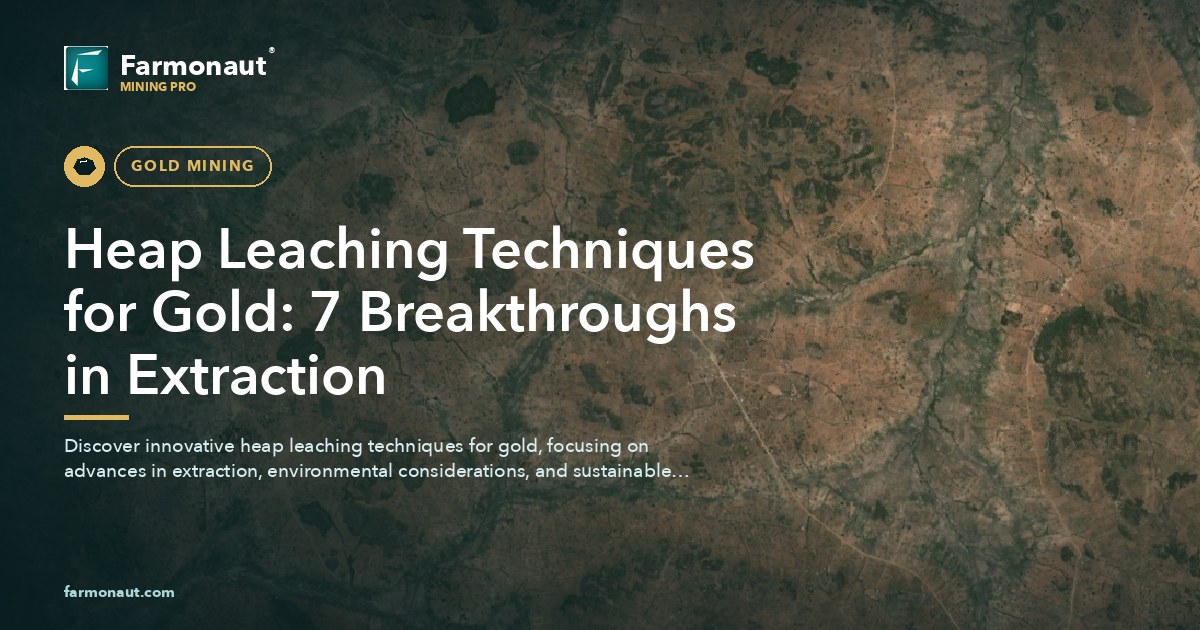 Heap Leaching Techniques For Gold: 7 Breakthroughs In Extraction 139 Heap Leaching Techniques For Gold: 7 Breakthroughs In Extraction