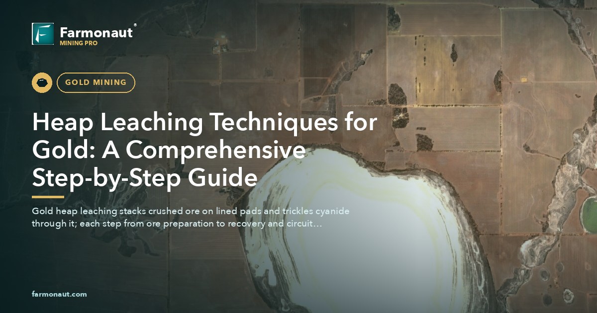 Heap Leaching Techniques For Gold: A Comprehensive Step-By-Step Guide 26 Heap Leaching Techniques For Gold: A Comprehensive Step-By-Step Guide