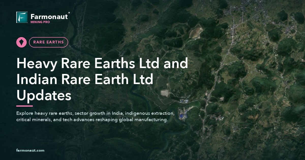 Heavy Rare Earths Ltd And Indian Rare Earth Ltd Updates