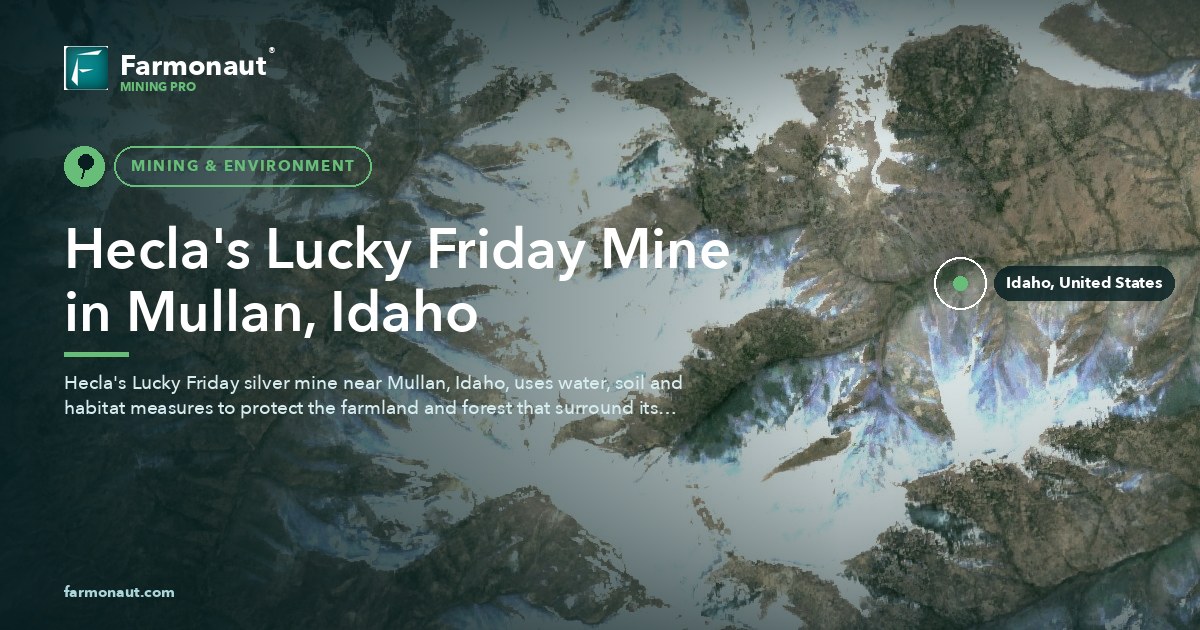 Hecla'S Lucky Friday Mine In Mullan, Idaho