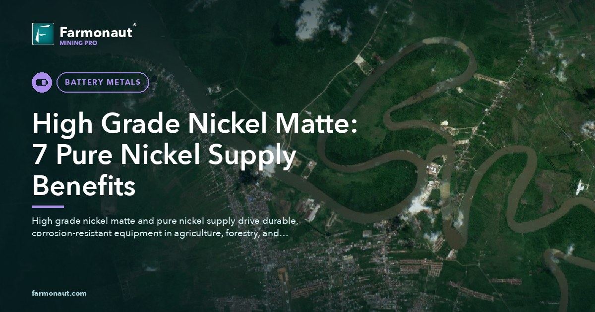 High Grade Nickel Matte: 7 Pure Nickel Supply Benefits