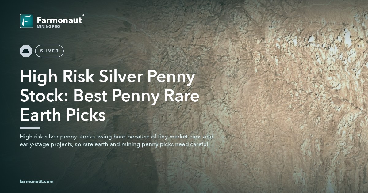 High Risk Silver Penny Stock: Best Penny Rare Earth Picks