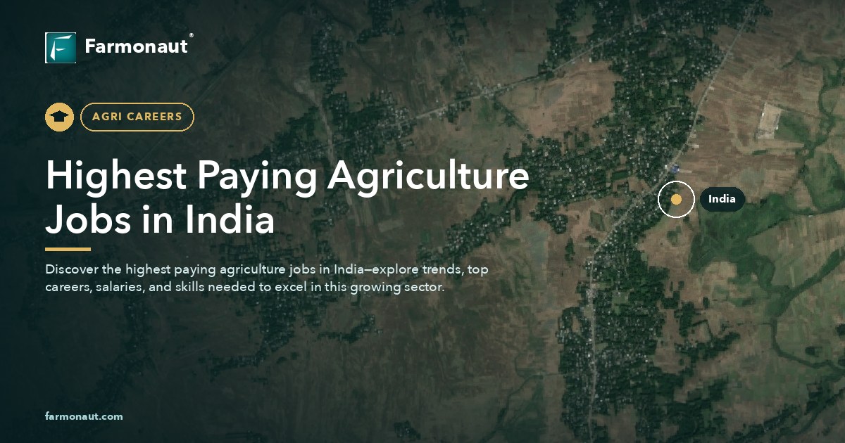 Highest Paying Agriculture Jobs In India