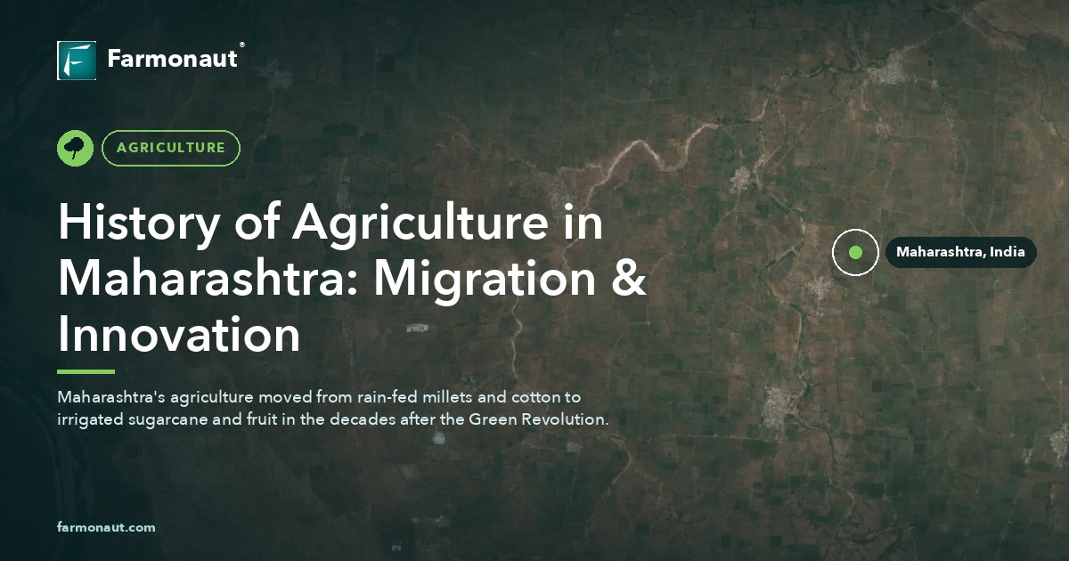 History Of Agriculture In Maharashtra: Migration &Amp; Innovation