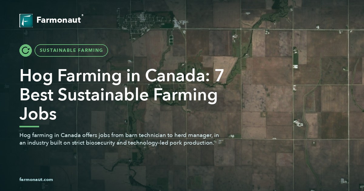 Hog Farming In Canada: 7 Best Sustainable Farming Jobs