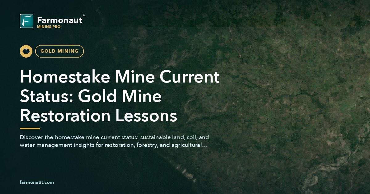 Homestake Mine Current Status: Gold Mine Restoration Lessons