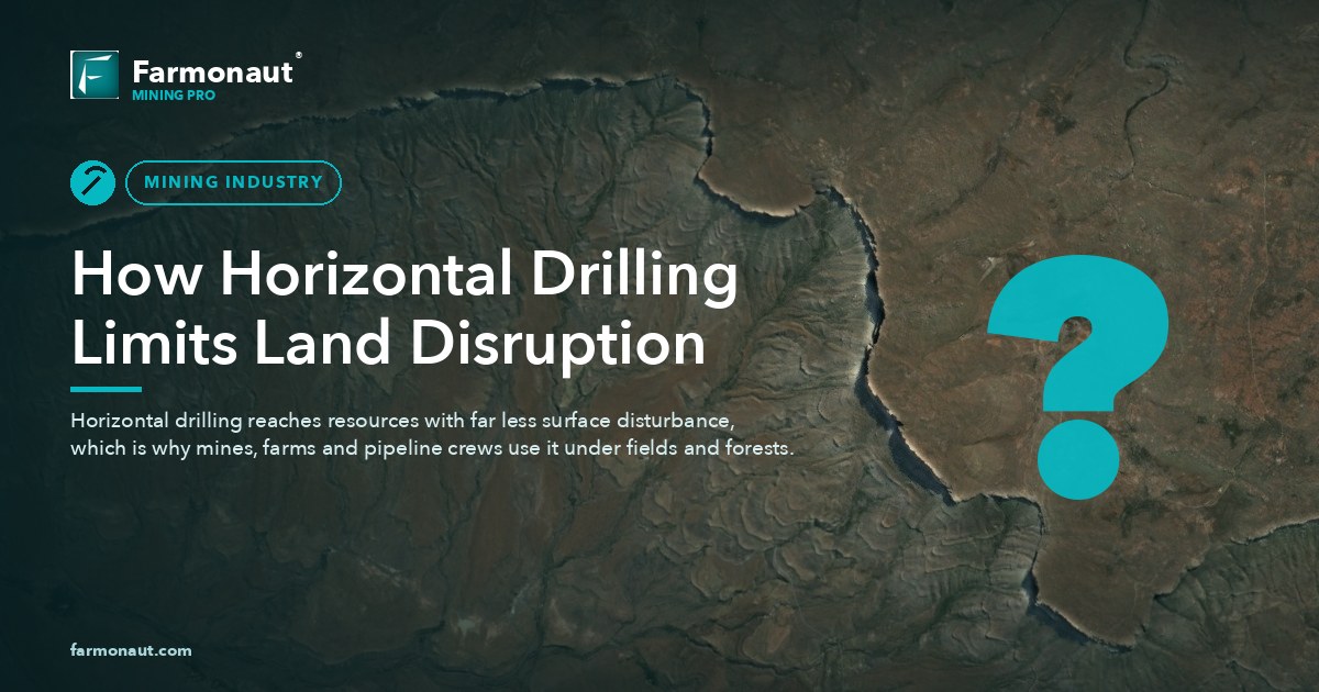 How Horizontal Drilling Limits Land Disruption