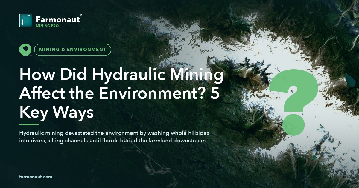 How Did Hydraulic Mining Affect The Environment? 5 Key Ways