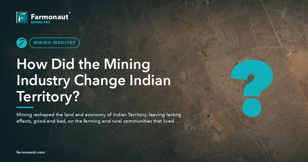 How Did The Mining Industry Change Indian Territory?