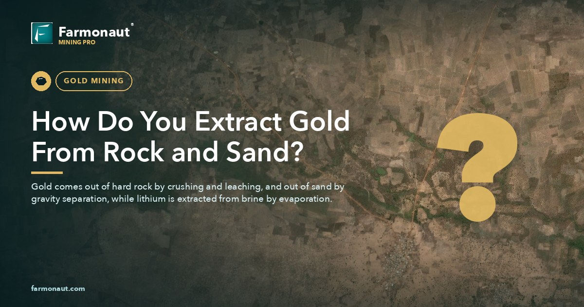 How Do You Extract Gold From Rock And Sand?