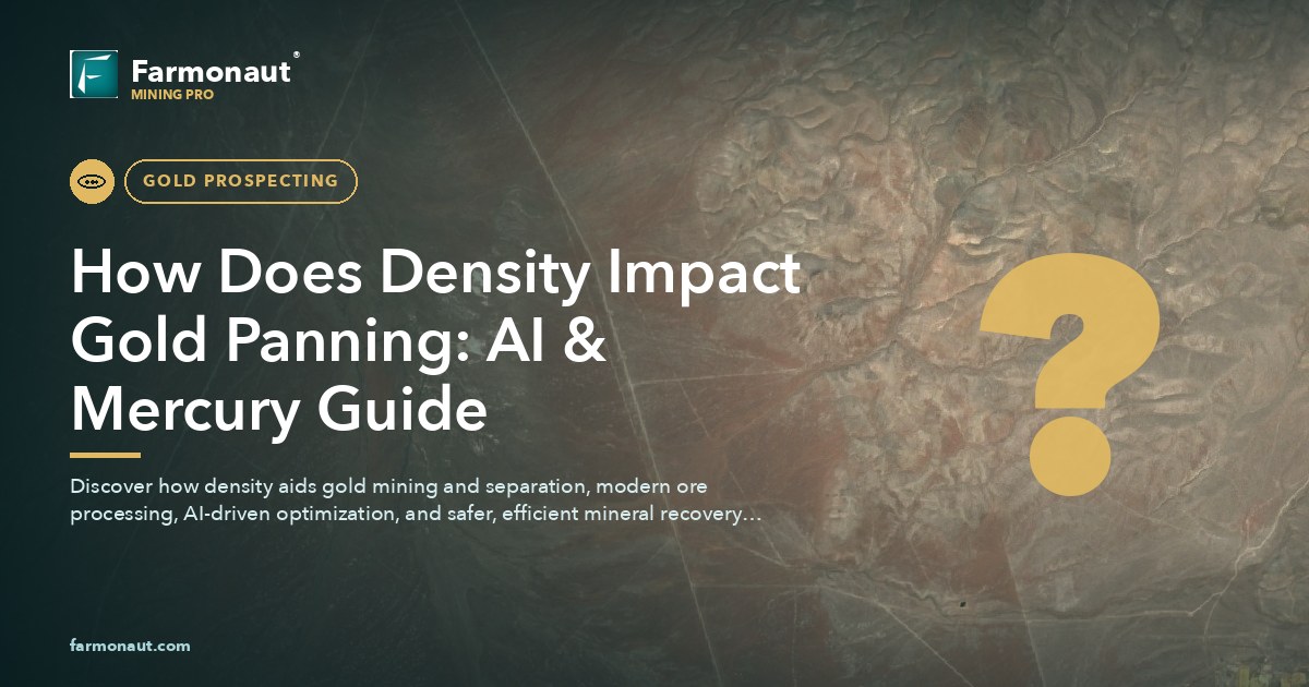 How Does Density Impact Gold Panning: Ai &Amp; Mercury Guide