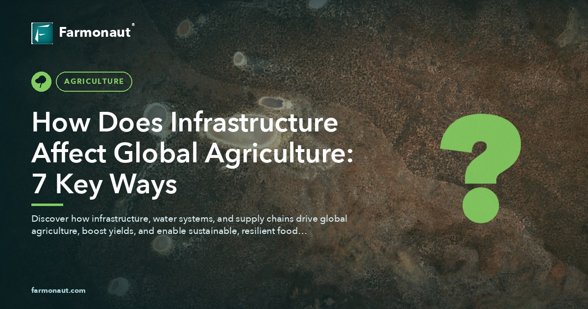 How Does Infrastructure Affect Global Agriculture: 7 Key Ways