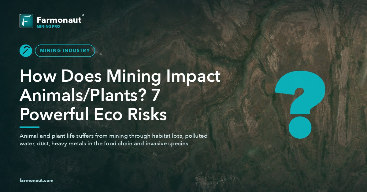 How Does Mining Impact Animals/Plants? 7 Powerful Eco Risks 79 How Does Mining Impact Animals/Plants? 7 Powerful Eco Risks