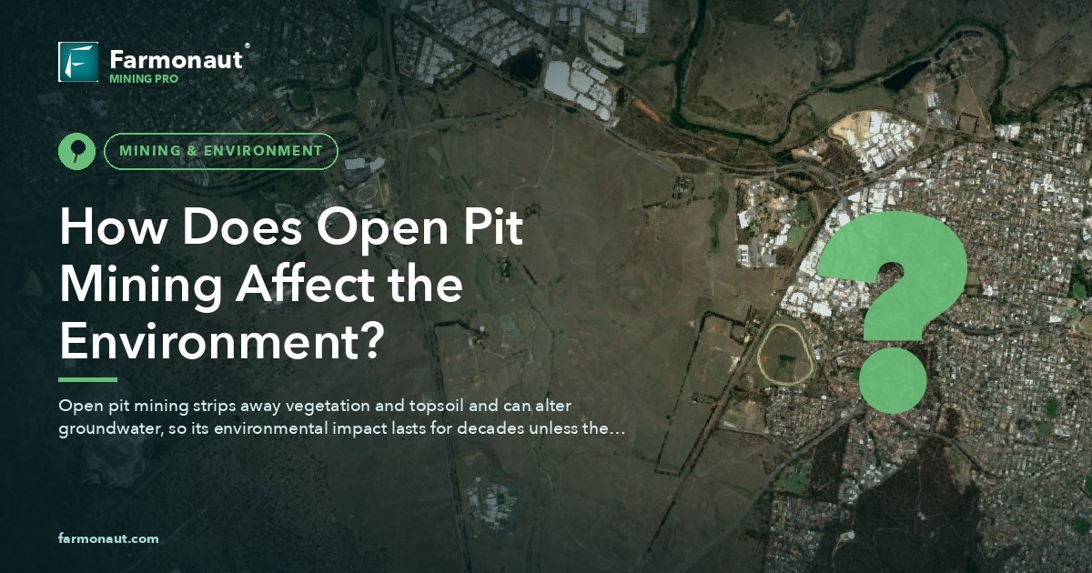 How Does Open Pit Mining Affect The Environment?