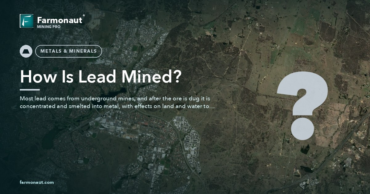 How Is Lead Mined?