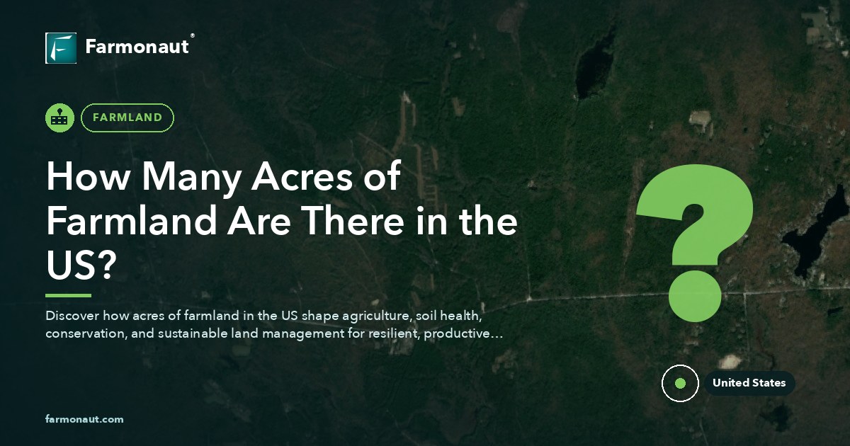 How Many Acres Of Farmland Are There In The Us?