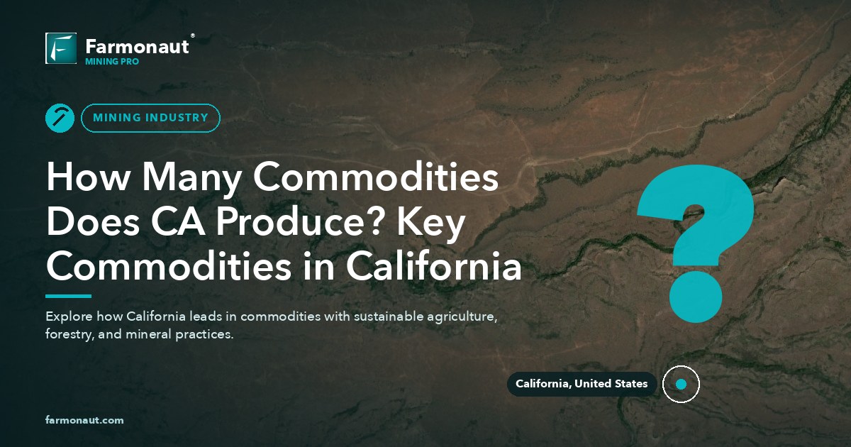 How Many Commodities Does Ca Produce? Key Commodities In California
