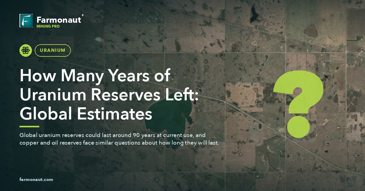 How Many Years Of Uranium Reserves Left: Global Estimates 179 How Many Years Of Uranium Reserves Left: Global Estimates