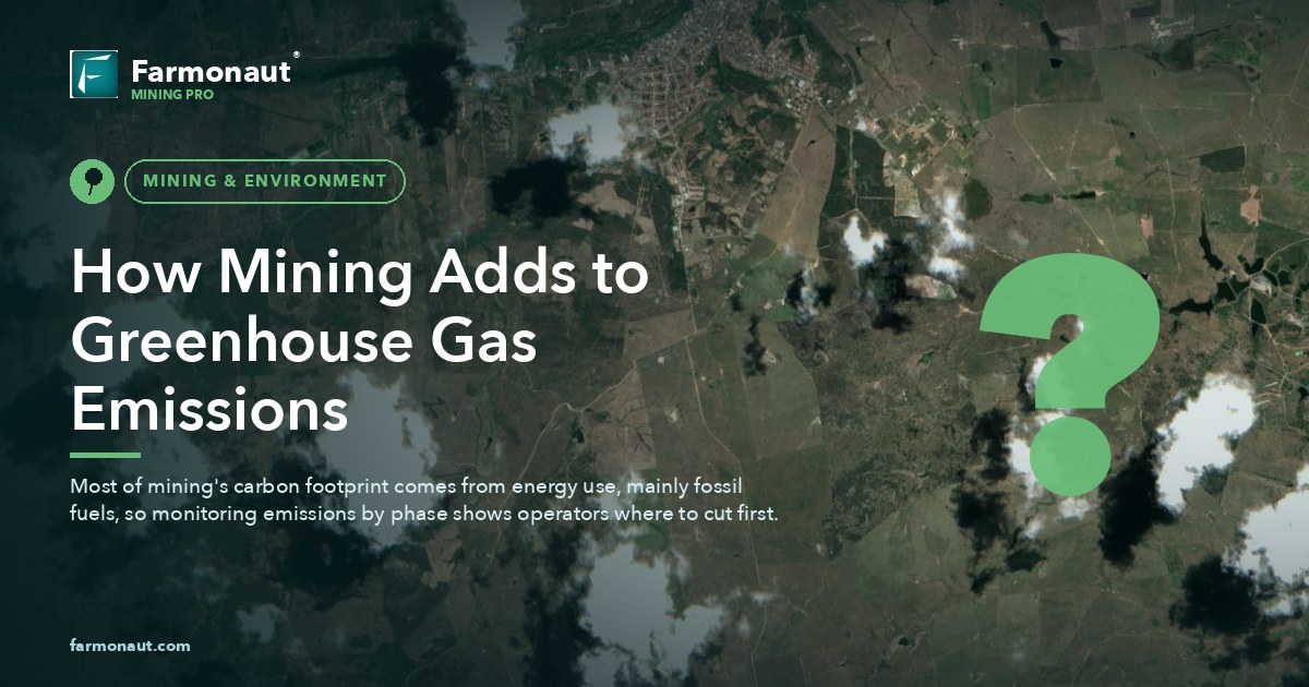 How Mining Adds To Greenhouse Gas Emissions