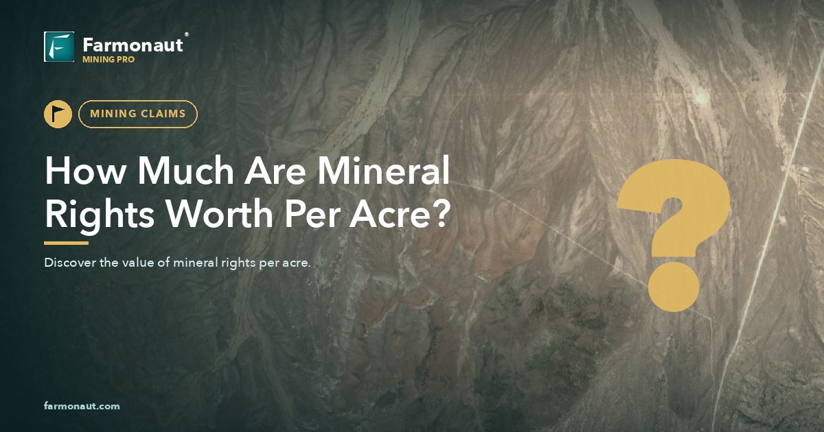 How Much Are Mineral Rights Worth Per Acre?