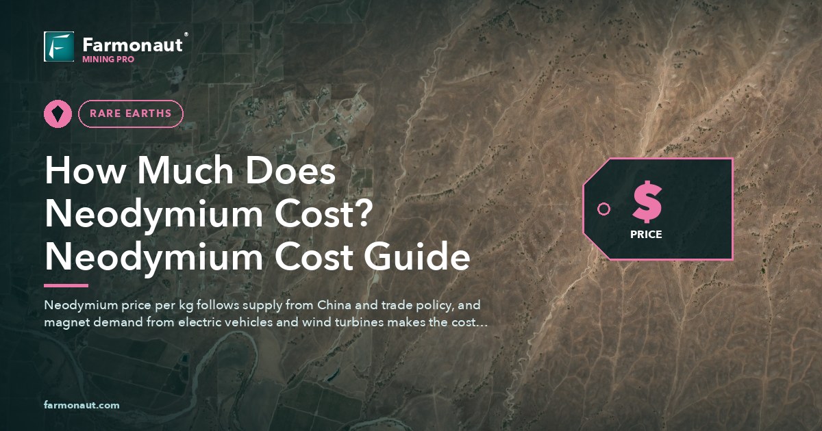 How Much Does Neodymium Cost? Neodymium Cost Guide