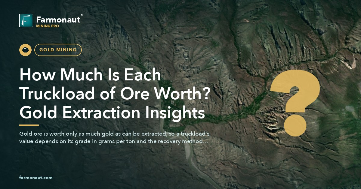 How Much Is Each Truckload Of Ore Worth? Gold Extraction Insights