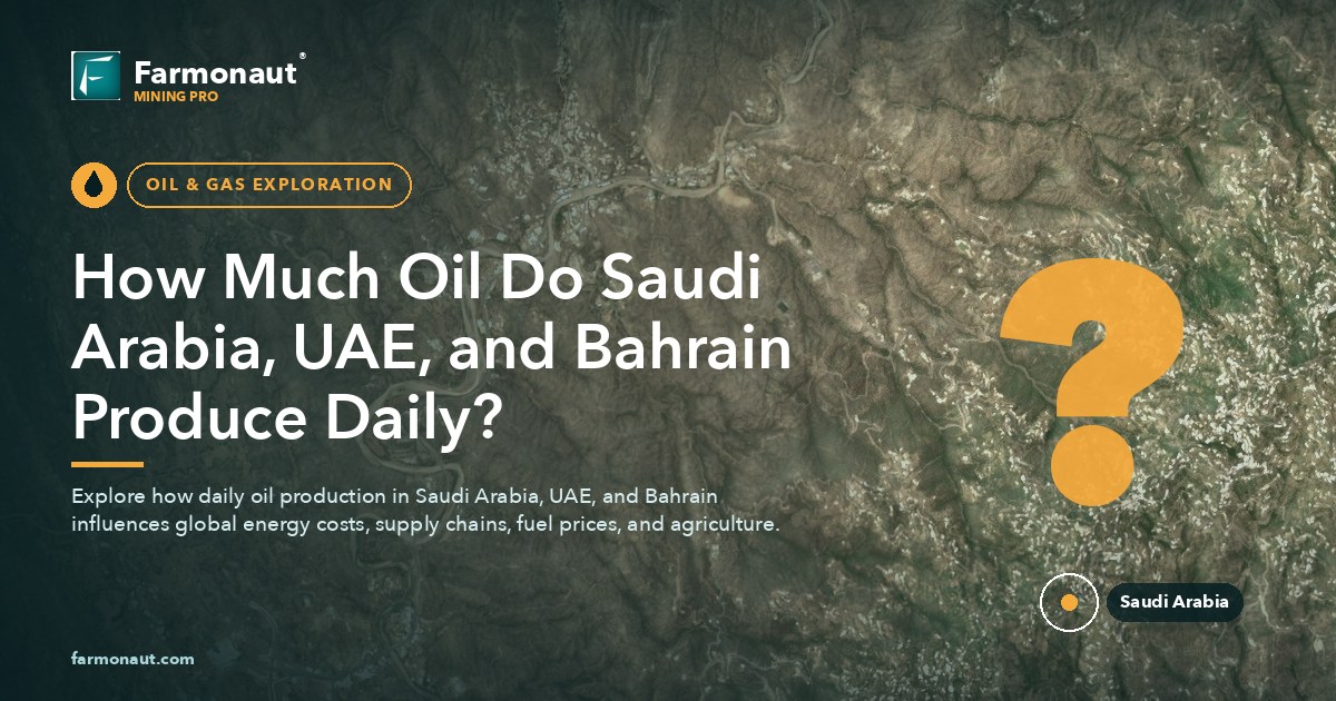 How Much Oil Do Saudi Arabia, Uae, And Bahrain Produce Daily?
