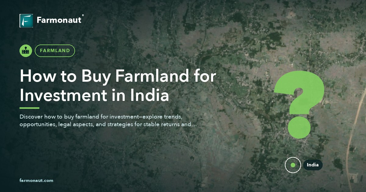 How To Buy Farmland For Investment In India